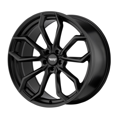 American Racing - 20 x 9 AR938 REVERT Satin Black Milled 6X5.5 - 6.38" BS - Image 1