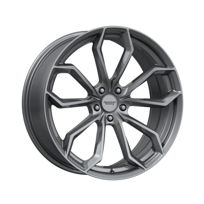 American Racing - 22 x 9 AR932 SPLITTER Graphite 5X115 - 5.79" BS - Image 2