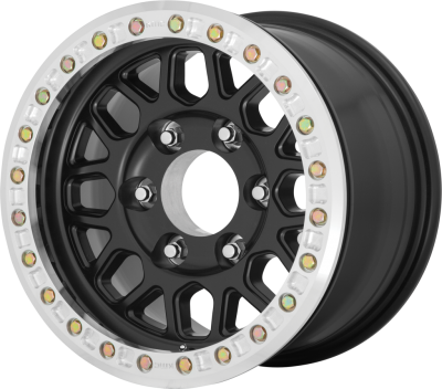 KMC ATV - 15 x 6  KMC ATV ADDICT 2 BEADLOCK - 4X156 - 5.00 BS - Image 1