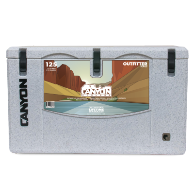 Canyon Coolers - Canyon Cooler Outfitter Series Cooler/Ice Chest - 125 Quart - White Marble - Image 1