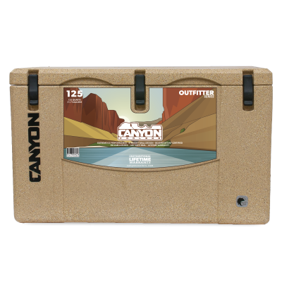 Canyon Coolers - Canyon Cooler Outfitter Series Cooler/Ice Chest - 125 Quart - Sandstone - Image 1