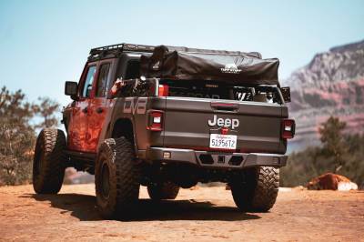 DV8 Offroad - 2020-22 JEEP GLADIATOR ULTRA-SLIM HIGH CLEARANCE REAR BUMPER - Image 5