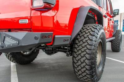 DV8 Offroad - Steel Bedside Rock Guard/Sliders for 2020> Wrangler JT Gladiator - Image 3