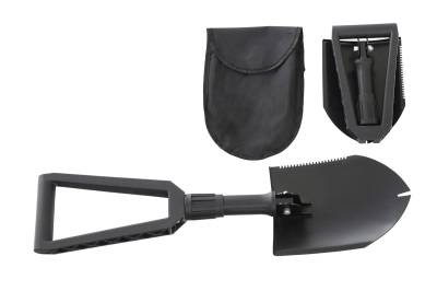 Desert Rattler Recovery - Multi Functional Military Style Utility Shovel with Nylon Carrying Case - Image 3