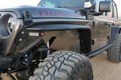 Fabtech - Fabtech FTS24212 Front Tube Fenders - Jeep JL & JT - Image 5