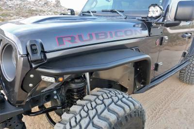 Fabtech - Fabtech FTS24212 Front Tube Fenders - Jeep JL & JT - Image 6