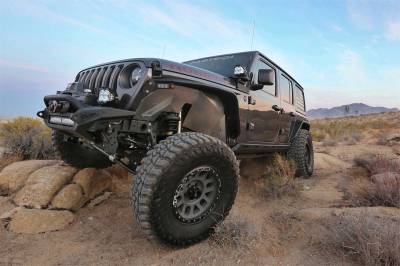 Fabtech - Fabtech K4187 Front Fender Liners - Jeep Wrangler JL/JT with Fabtech Fender Flares - Image 3