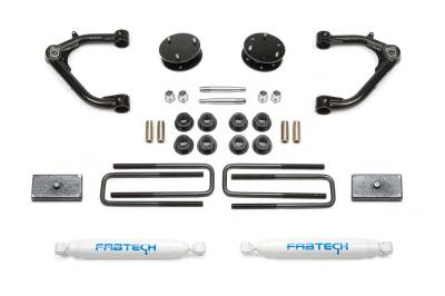Fabtech - Fabtech K1129 Uniball Lift System w/Shocks - 2019>2020 GM 1500 - Image 1