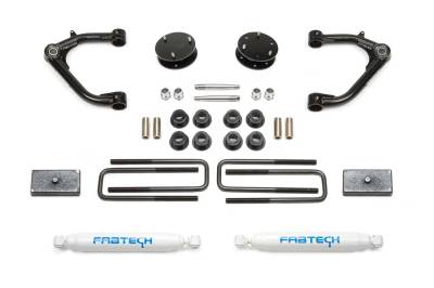 Fabtech - Fabtech K1129 Uniball Lift System w/Shocks - 2019>2020 GM 1500 - Image 1