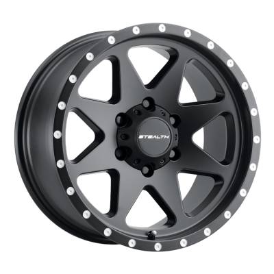 Desert Rattler Wheels - 17X8.5 Stealth 770  Spoke 5X5.0 - 4.75"BS - Image 1
