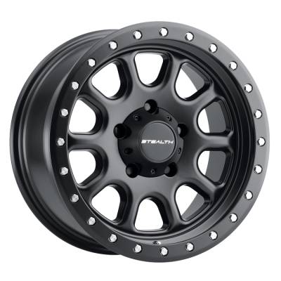 Desert Rattler Wheels - 17X8.5 Stealth 771  Daytona Beadlock 5X4.5 - 4.75"BS - Image 2