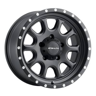 Desert Rattler Wheels - 17X8.5 Stealth 771  Daytona 5X4.5 - 4.75"BS - Image 2