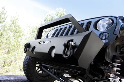 Rampage - Rampage 99514 Aluminum Stubby Front Bumper - Image 4