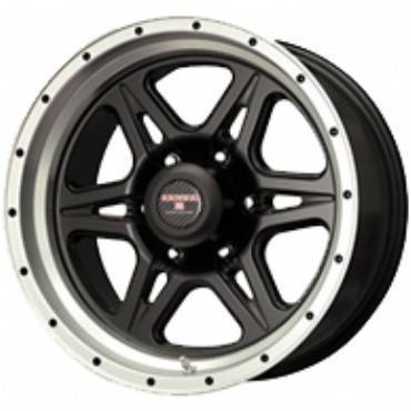 Desert Rattler Wheels - 16X8.5 Desert Rattler Moab-STR 8 - Black-Machined - 8x170 - Image 2