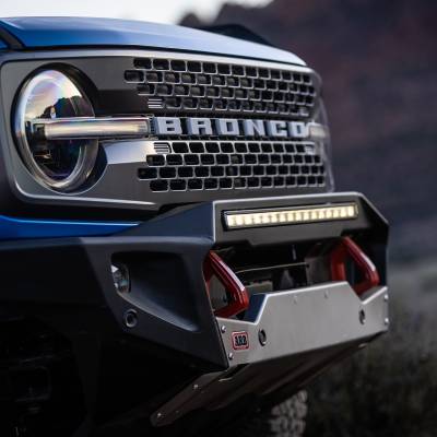 ARB 4x4 Accessories - ARB 4x4 Accessories 21> Bronco Non-Winch Front Bumper - Image 2