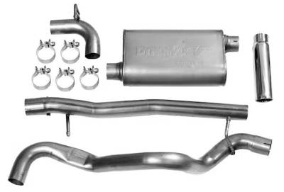 Dynomax 38515 VT Performance Cat-Back Exhaust System - Jeep Wrangler JK 2 Door 2012-2018 - Image 2
