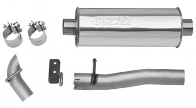 Dynomax - Dynomax 39516 Ultra Flo EVCOMP Cat-Back Exhaust System - Jeep Wrangler JK 4 Door 2007-2011 - Image 1