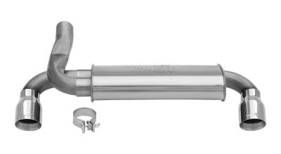 Dynomax - Dynomax 39528 Super Turbo Axle-Back System - Jeep Wrangler JK 2007-2018 - Image 2