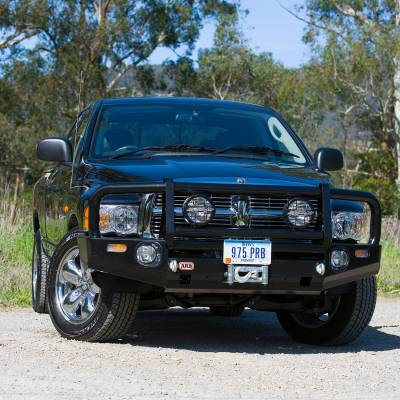 ARB 4x4 Accessories - ARB 4x4 Accessories 3452020 Front Deluxe Bull Bar Winch Mount Bumper - Image 2