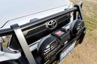 ARB 4x4 Accessories - ARB 4x4 Accessories 3423140 Front Deluxe Bull Bar Winch Mount Bumper - Image 9