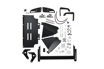 ARB 4x4 Accessories - ARB 4x4 Accessories 3421540 Front Deluxe Bull Bar Winch Mount Bumper - Image 3