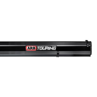 ARB 4x4 Accessories - ARB 8'2"x 8'2"  Aluminum Awning Black Frame  w/LED Light Strip - 814412A - Image 1
