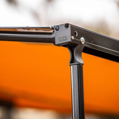 ARB 4x4 Accessories - ARB 8'2"x 8'2"  Aluminum Case Awning Black Frame  w/LED Light Strip - 814412A - Image 3