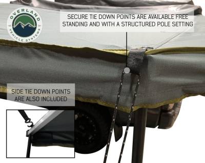 Overland Vehicle Systems - Discovery Rack with Side Cargo Plates, With Front Cargo Tray System Kit Full Size Truck Short Bed Application - Image 9