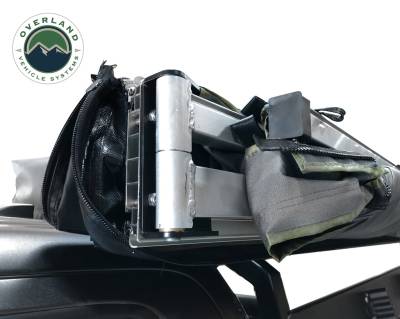 Overland Vehicle Systems - Discovery Rack with Side Cargo Plates, With Front Cargo Tray System Kit Full Size Truck Short Bed Application - Image 11