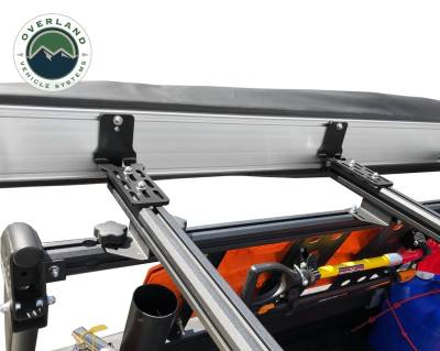 Overland Vehicle Systems - Discovery Rack with Side Cargo Plates, With Front Cargo Tray System Kit Full Size Truck Short Bed Application - Image 16