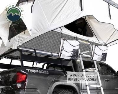 Overland Vehicle Systems - Freedom Bar Mounting Combo Kit (FBM2) - 4 Pieces Black Gutter Mount and 50" Black Straight Crossbars - Image 3