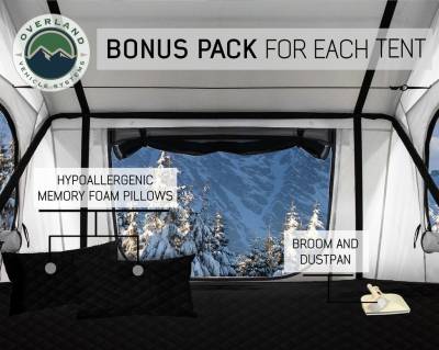 Overland Vehicle Systems - Freedom Bar Mounting Combo Kit (FBM2) - 4 Pieces Black Gutter Mount and 50" Black Straight Crossbars - Image 11