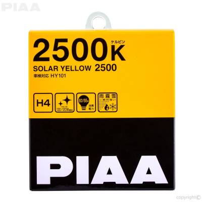 PIAA - PIAA 22-13404 H4/9003 Solar Yellow Replacement Bulb - Image 2