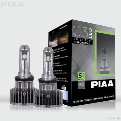 PIAA - PIAA 26-17411 H11 G3 LED Bulb - Image 2