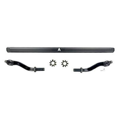 Apex Chassis - Apex Chassis Jeep JL / JT  2.5 Ton Extreme Duty Tie Rod Assembly in Black Aluminum Fits 18-24 Jeep Wrangler 19-24 Gladiator Fits a Dana 30 ax - Image 1