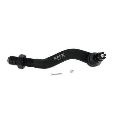 Apex Chassis - Apex Chassis Jeep JL / JT  2.5 Ton Extreme Duty Tie Rod Assembly in Black Aluminum Fits 18-24 Jeep Wrangler 19-24 Gladiator Fits a Dana 30 ax - Image 2