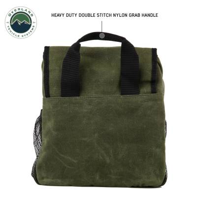 Overland Vehicle Systems - Overnight With Handle And Straps - #16 Waxed Canvas - Image 5