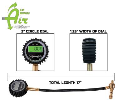 Overland Vehicle Systems - OVS Digital Tire Deflator with Valve Kit & Storage Bag - Image 3