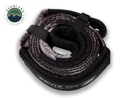Overland Vehicle Systems - OVS Recovery  Tree Saver Strap 40,000 lb. 4" x 8' Gray With Black Ends & Storage Bag - Image 6