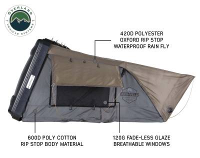 Overland Vehicle Systems - Bushveld II Hard Shell Roof Top Tent - 2 Person - Image 3