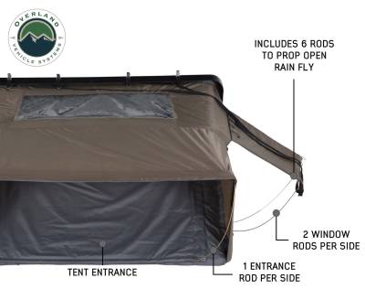 Overland Vehicle Systems - Bushveld II Hard Shell Roof Top Tent - 2 Person - Image 4