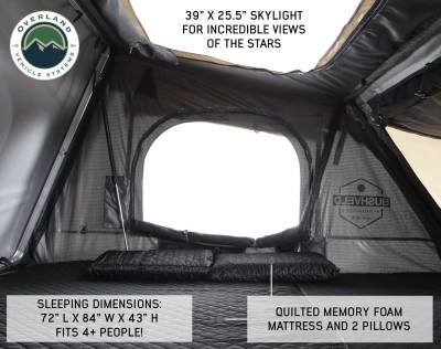 Overland Vehicle Systems - Bushveld II Hard Shell Roof Top Tent - 2 Person - Image 16