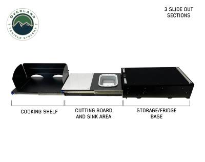Overland Vehicle Systems - CP Duty Glamping Cargo Box With Slide Out Sink, Cooking Shelve and Slide Out Work Station - Image 2
