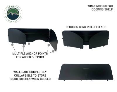 Overland Vehicle Systems - CP Duty Glamping Cargo Box With Slide Out Sink, Cooking Shelve and Slide Out Work Station - Image 5