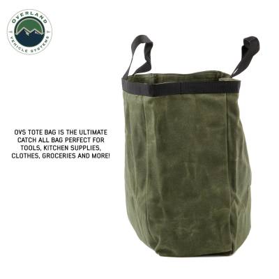 Overland Vehicle Systems - Tote Bag #16 Waxed Canvas Bag - Image 2