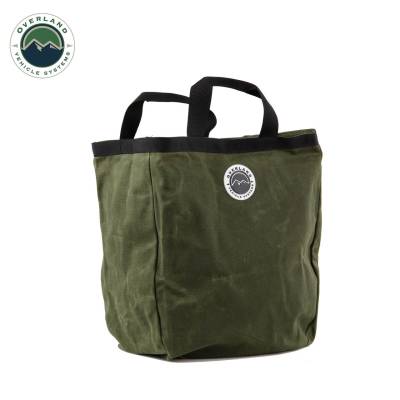 Overland Vehicle Systems - Tote Bag #16 Waxed Canvas Bag - Image 3