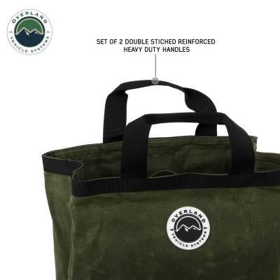 Overland Vehicle Systems - Tote Bag #16 Waxed Canvas Bag - Image 5