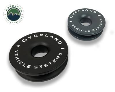 Overland Vehicle Systems - OVS Recovery Recovery Ring 6.25" 45,000 lb. Black With Storage Bag - Image 9