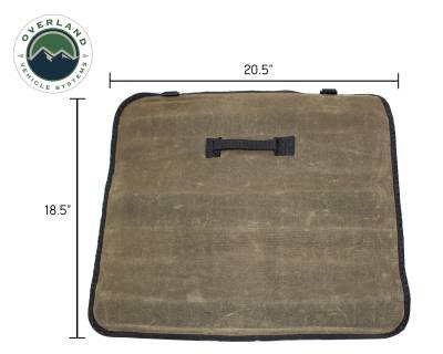 Overland Vehicle Systems - Rolled Bag Socket With Handle And Straps - #16 Waxed Canvas - Image 6