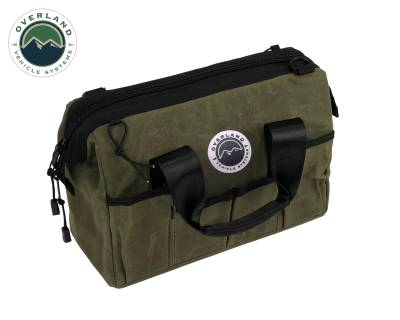Overland Vehicle Systems - Recovery Strap Wrap #16 Waxed Canvas Bag - Image 1